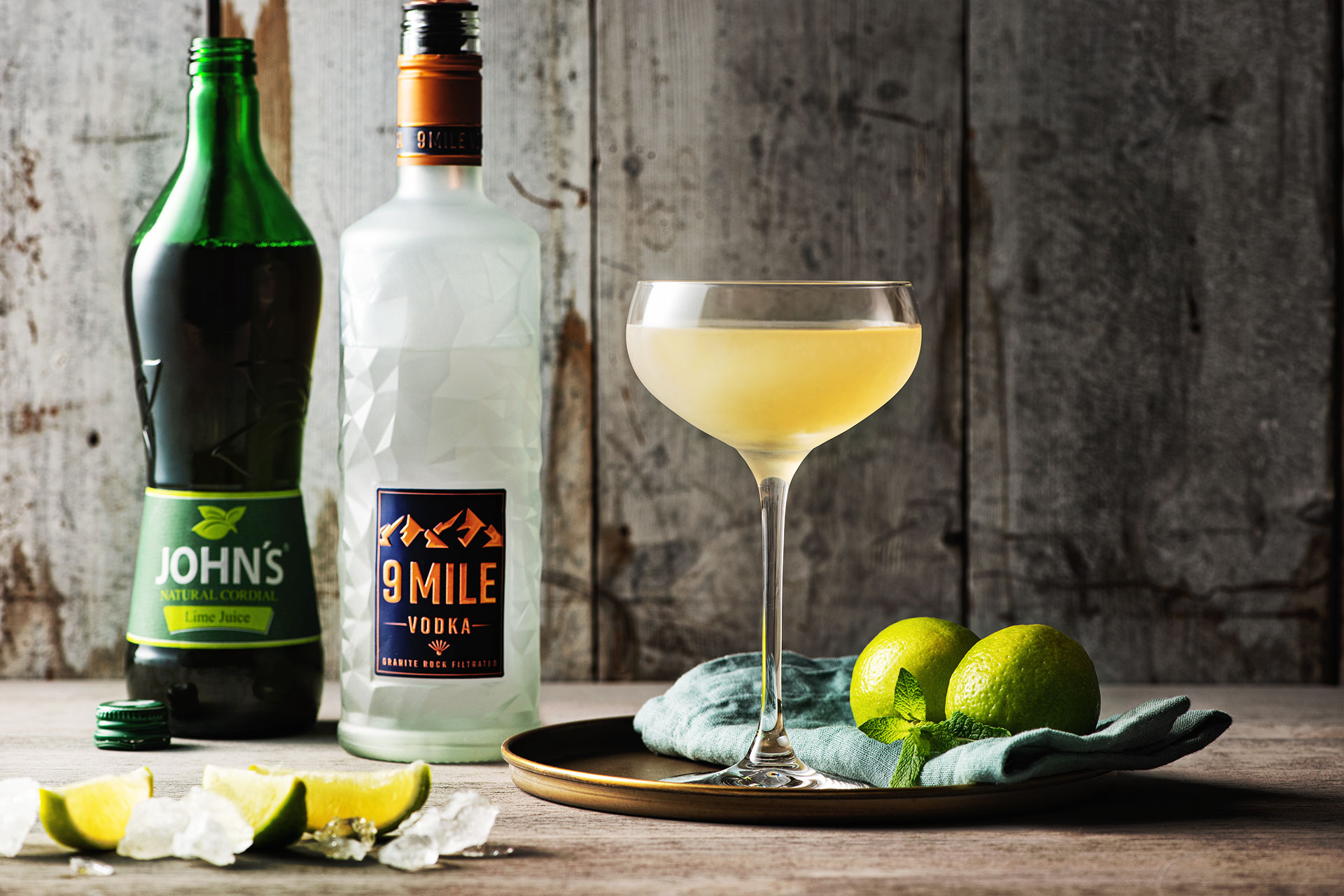 Vodka Gimlet - 9 MILE Vodka